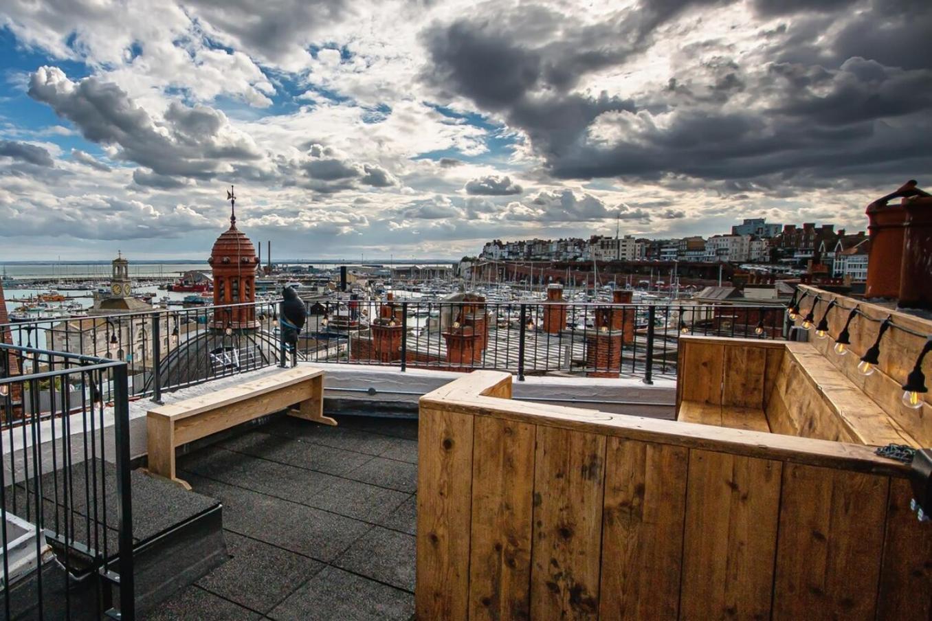 Harbourside Roof Terrace & Sea Views By Adliv Villa Ramsgate Bagian luar foto